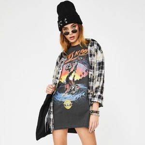 Dolls Kill Guns N Roses skateboard tee